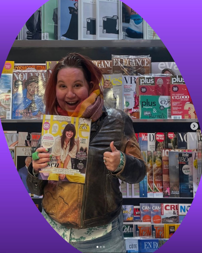 Timna schrijft voor magazines bladen en websites